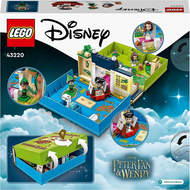 LEGO 43220 Disney Peter Pan & Wendy's Storybook Adventure w/ Voucher