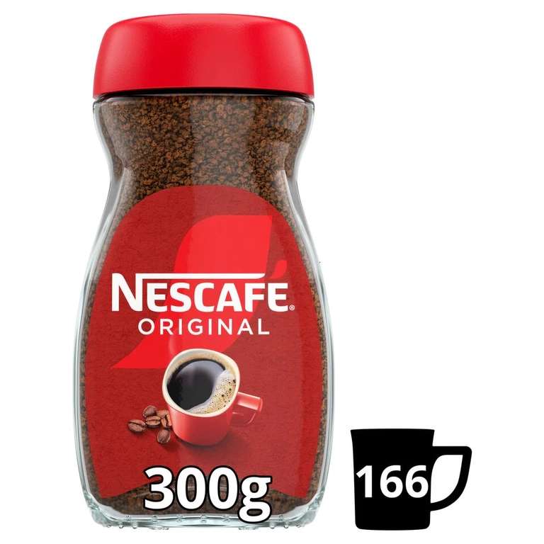 Nescafe Original/Decaf Coffee 300g, Clubcard Price