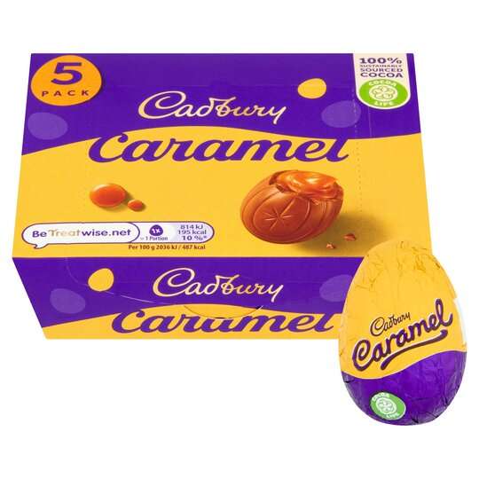 Cadbury 5 Caramel Egg 195G - £1 @ Tesco Express New Malden