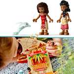 LEGO 43210 Disney Princess Moana's Wayfinding Boat Toy with Moana and Sina Mini-Dolls plus Dolphin Figure - £22.49 @ Amazon