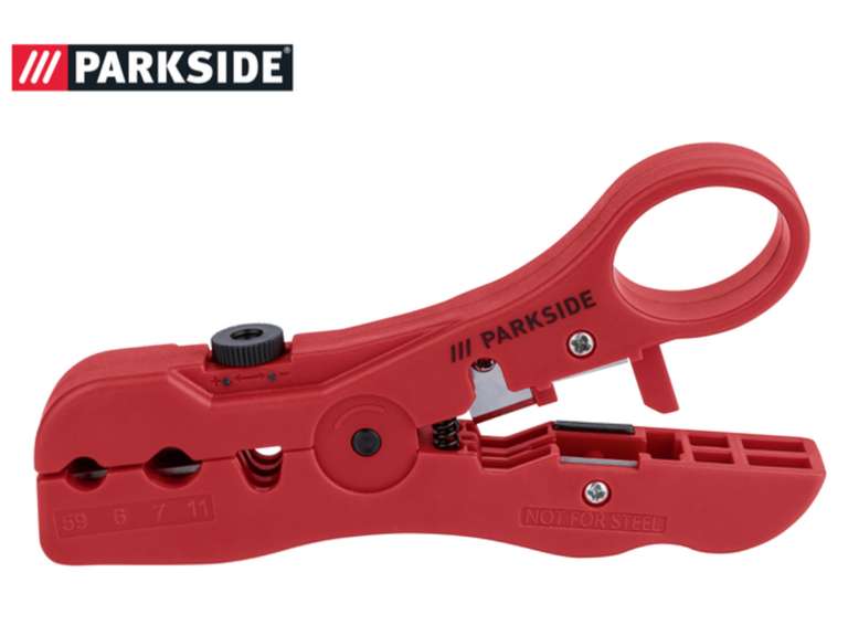 Parkside Coaxial Cable Stripper/ Wire Strippers - £4.99 @ Lidl