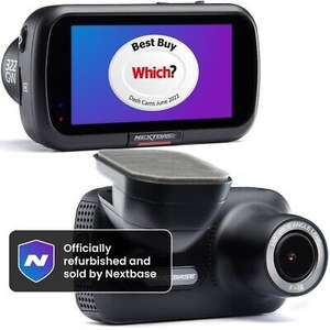 Nextbase 322GW Dash Cam Full 1080p/60fps HD Recording - In Car DVR Camera - certified refurbished - w/code @ Nextbase