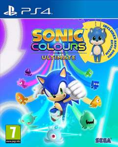 Sonic Colours Ultimate PS4 + Baby Sonic Keychain