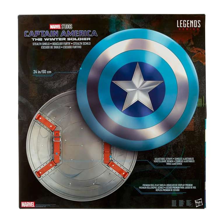 Hasbro Marvel Legends Series Captain America: The Winter Soldier Stealth Shield Replica - £69.99 + £2.99 delivery @ Zavvi