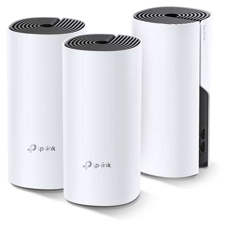 TP-Link DECO M4 Whole Home Mesh WiFi System - 3 Pack £92.65 delivered with code @ ebay hughes-electrical
