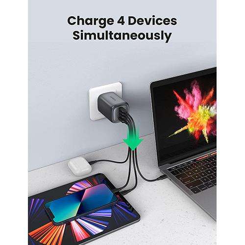 UGREEN Nexode 100W USB-C 4-Port GaN Fast Wall Charger (using code)