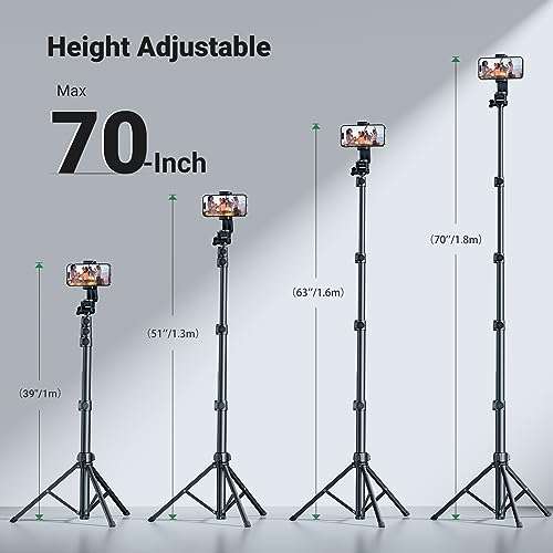 UGREEN iPhone Tripod Selfie Stick 1.8m with Bluetooth Remote w.code at UGREEN GROUP LIMITED UK