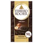 Ferrero Rocher Bars 90g - White & Hazelnut / Milk & Hazelnut / Dark & Hazelnut