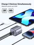 UGREEN 65W USB C Charger Nexode Foldable 3-Port Support PPS/PD3.0 65W/45W Fast Charger w/voucher - Sold by UGREEN GROUP LIMITED UK / FBA