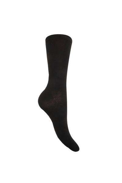 Pack of 5 black Womens Socks 4-7 now £3.74 with Free Delivery Code Sold & delivered by Pertemba @ Debenhams