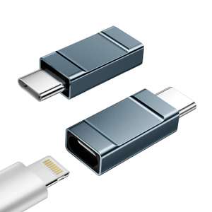 Yosou 2Pack Lightning to USB C Adapter (Only Supports Charging and Data Transmission), Yosou-UK FBA