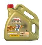 Castrol EDGE 0W-30 Engine Oil 4L £36.54 @ Amazon