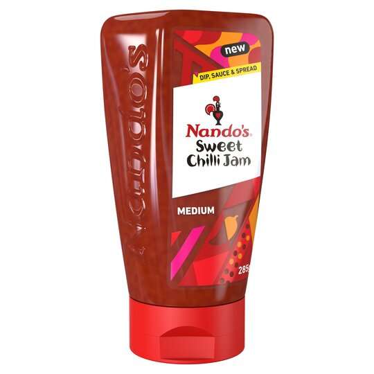 Nando's/Nandos Sweet Chilli Jam Medium 285G £1.70 (Clubcard Price) @ Tesco