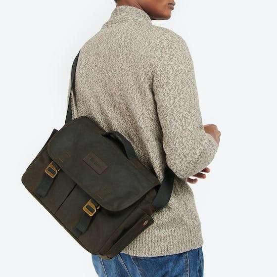 Barbour Wax Satchel £71.95 @ Country Attire