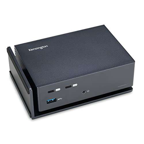 Kensington SD5560T Thunderbolt 3 and USB-C Dual 4K Docking Station Power Delivery Universal Dock for Windows or macOS