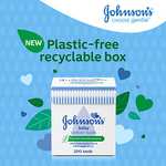 Johnson's Baby Cotton Buds Pack of 200 - Or £1.13 / 78p on Subscribe & Save / Get any 2 for £2
