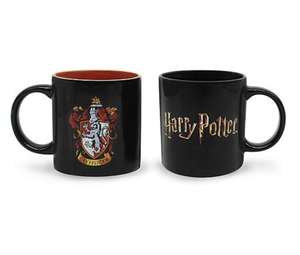 Harry Potter Gryffindor Mug 320ml - Set of 4 £6 + Free Click & Collect @ George (Asda)