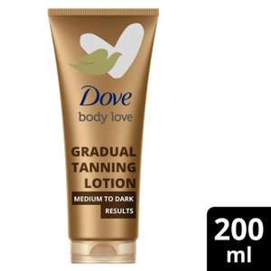 Dove summer revived gradual tanning lotion 200ml £3 @ Morrisons