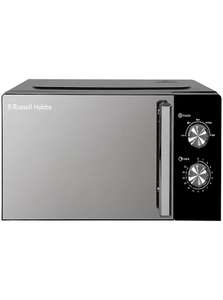 Russell Hobbs RHMM719B Compact, Manual Microwave 17L free C&C