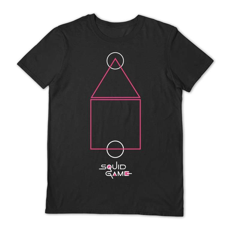 Squid Game Adult T-Shirts (5 Designs / Sizes S-XL) - Free C&C