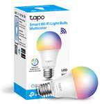 TP-Link Tapo Smart Bulb, Smart WiFi LED Light, E27, 8.3W, Colour-Changeable £7.99 with voucher @ Amazon