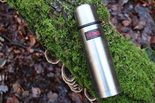 Thermos 184093 Light and Compact Flask, Stainless Steel, 0.5 L