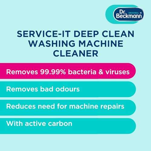 Dr Beckmann Service It Deep Clean Washing Machine Cleaner 250g (Select Accounts)