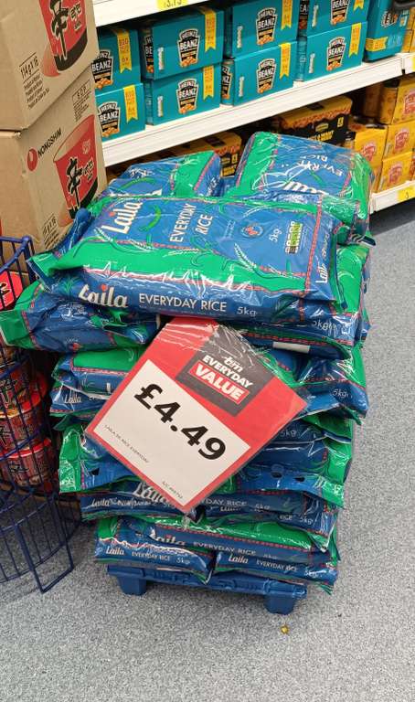 Laila everyday rice 5kg in Northampton