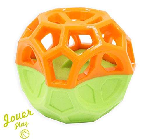 Aime Espace 2 Materials Foam Silicone Dog Toy with Built-In Sound, Diameter 9 cm £3.24 @ Amazon
