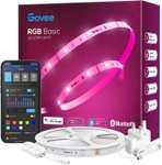 Govee LED Strip Lights 10m, LED Lights for Bedroom, Smart RGB LED WiFi App Control, Works with Alexa and Google Assistant @ Govee UK / FBA