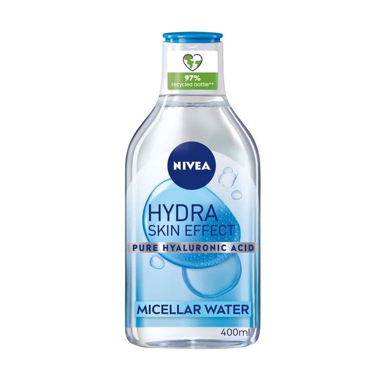 Nivea Hydra.Skin Effect Micellar Water 400Ml £4.38 Reduced to clear @ Tesco