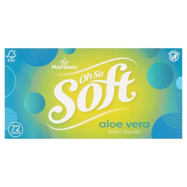 Soft Aloe Vera Tissues 72 Pack - Perth