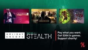 [Steam] Humble Stealth Bundle (PC) Inc Hitman 2 Gold Edition, Hitman GOTY Edition, Styx, Aragami + More - £9.76 @ Humble Bundle
