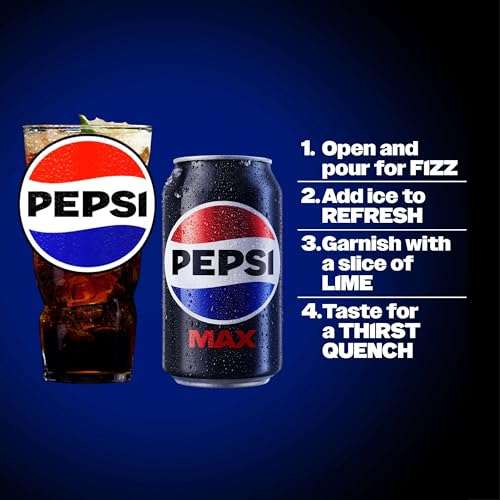 Pepsi Max 8 x 330ml (£2.81 S&S + voucher)