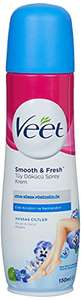 Veet Spray On Hair Removal Cream for Sensitive Skin,150 ml £5.33 / £4.26 S&S With 5% discount @ Amazon