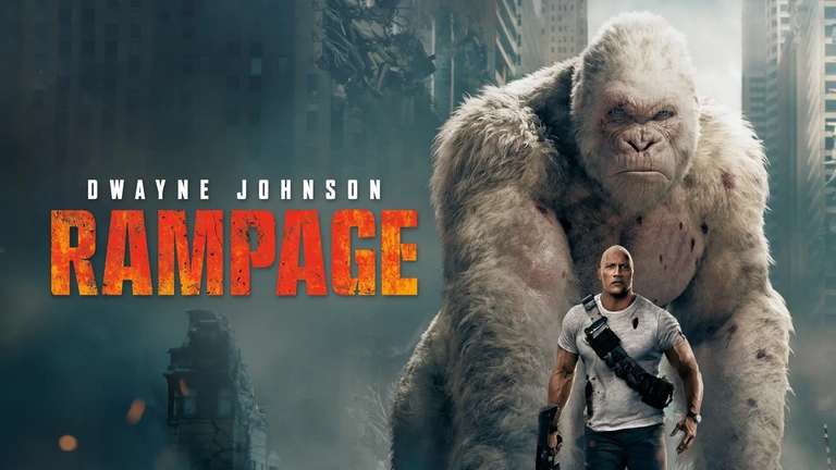 Rampage (2018) - 3D Blu-Ray - Steelbook - £3.49 With Code & Click & Collect @ HMV
