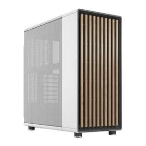 Fractal Design: North (White, Mid Tower ATX PC Case - Mesh) W/Code via Technextday