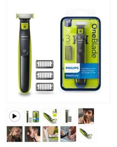 Philips Oneblade with 3 Stubble Combs £15 + Free Collection (Limited Stock eg Exeter) @ Superdrug