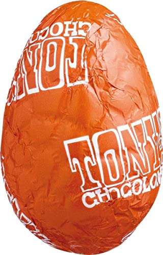 Tony's Chocolonely Easter Eggs Pouch - Milk Chocolate Caramel Sea Salt - 1 x 180 Gram
