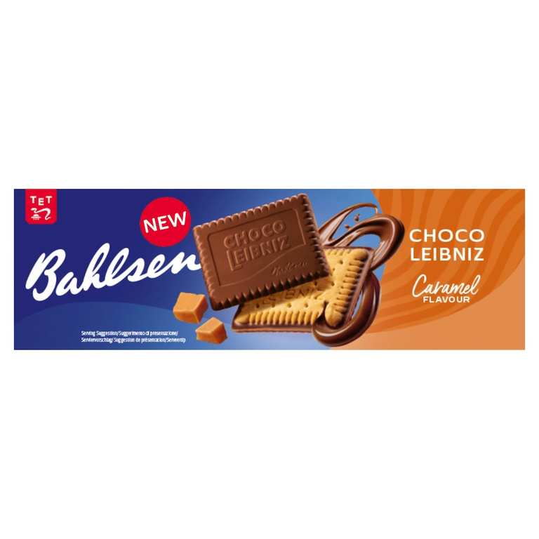 Bahlsen Choco / Milk / Dark Chocolate Leibniz Caramel 111G - Clubcard Price
