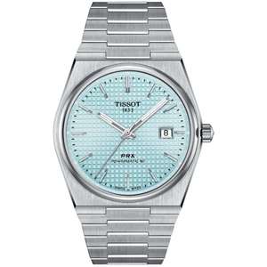 Pre-order super hot TISSOT Men's PRX Powermatic 80 40mm Automatic Watch | Tiffany Blue Dial £518 with code @ Francis & Gaye