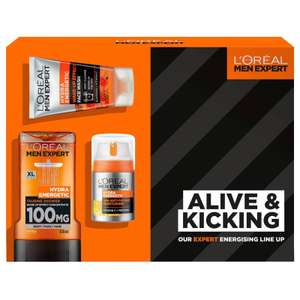 L'Oreal Men Expert Alive & Kicking 3 Piece Gift Set (Free Click & Collect) - £8 @ Boots