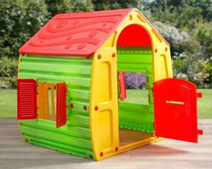 Childrens Playhouse Wendy House By Starplast Red - £50.36 with code (UK Mainland) @ eBay / gardenstoredirect