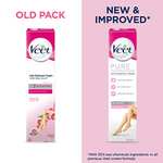 Veet Pure Inspirations Hair Removal Cream, Legs & Body, Normal Skin, 200ml: £4.19 @ Amazon