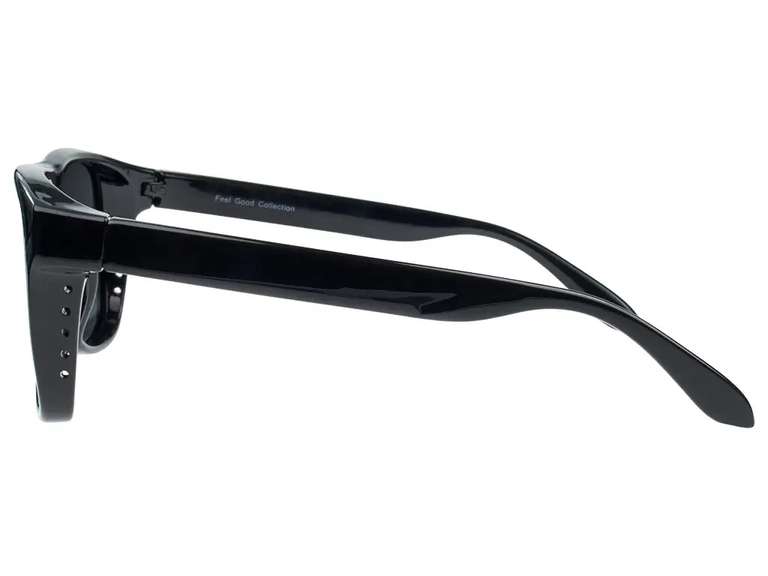 FGC Mens Milo Black Polarised Sunglasses - W/Code