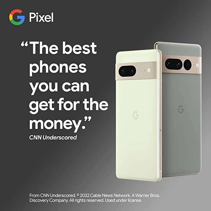 Google Pixel 7 128GB 5G Smartphone All Colours - £387 / £396 With 1 Month Plan @ O2 Refresh