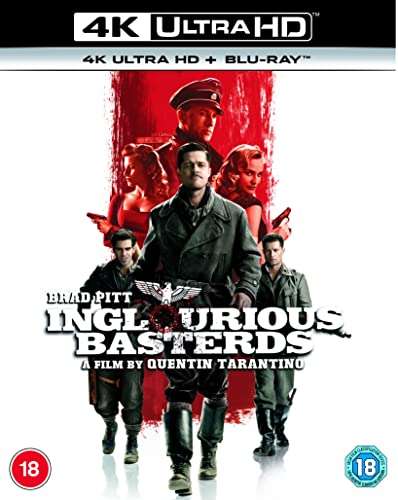 Inglourious Basterds [4K Ultra-HD] [2009] [Blu-ray] [Region Free], Disc