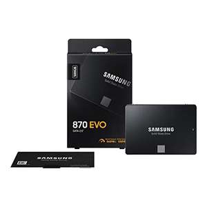 Samsung SSD 870 EVO, 500 GB, Form Factor 2.5 Inch, Intelligent Turbo Write, Magician 6 Softwar