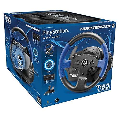 Thrustmaster T150 RS Force Feedback Racing Wheel For PS5 / PS4 / PC - £104.98 @ Amazon