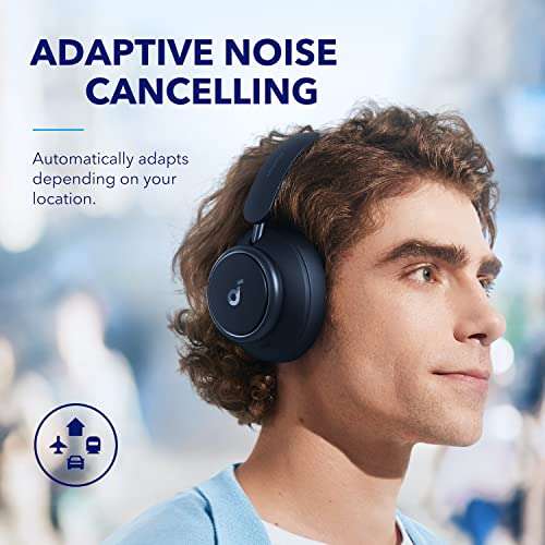 Anker Space Q45 Adaptive Noise Cancelling Headphones (White only) - AnkerDirect FBA